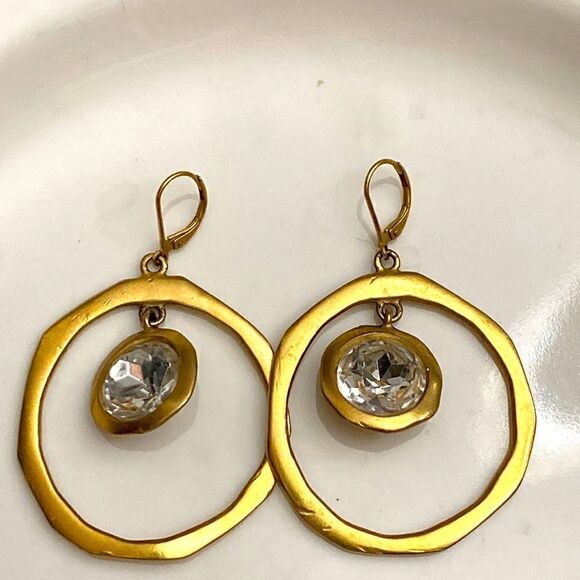 Kenneth  jay lane vintage earrings - Picture 4 of 15